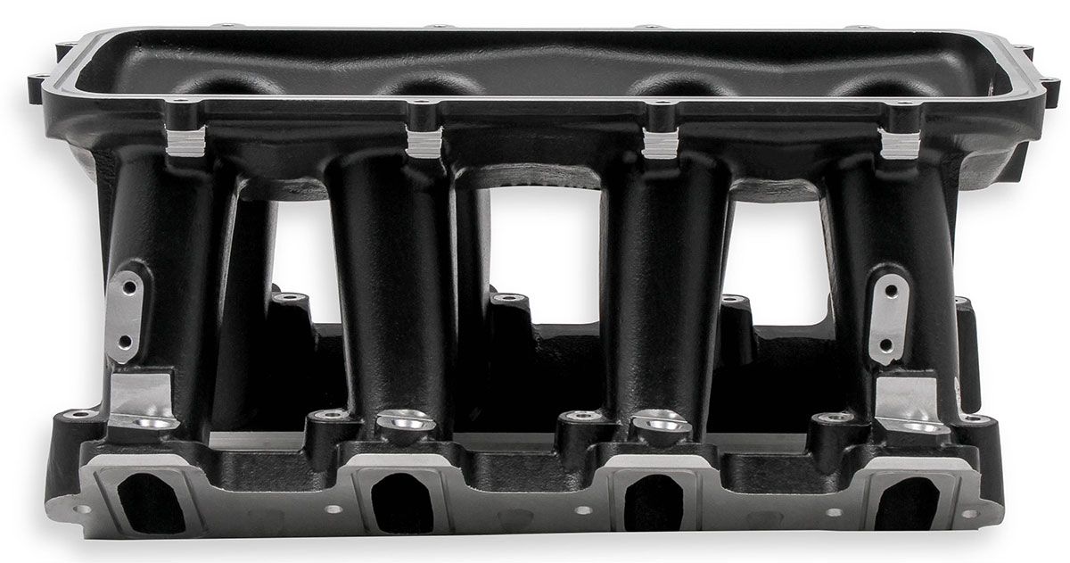 Holley LS1/LS2/LS6 Hi-Ram Intake Manifold - Black HO300-227BK