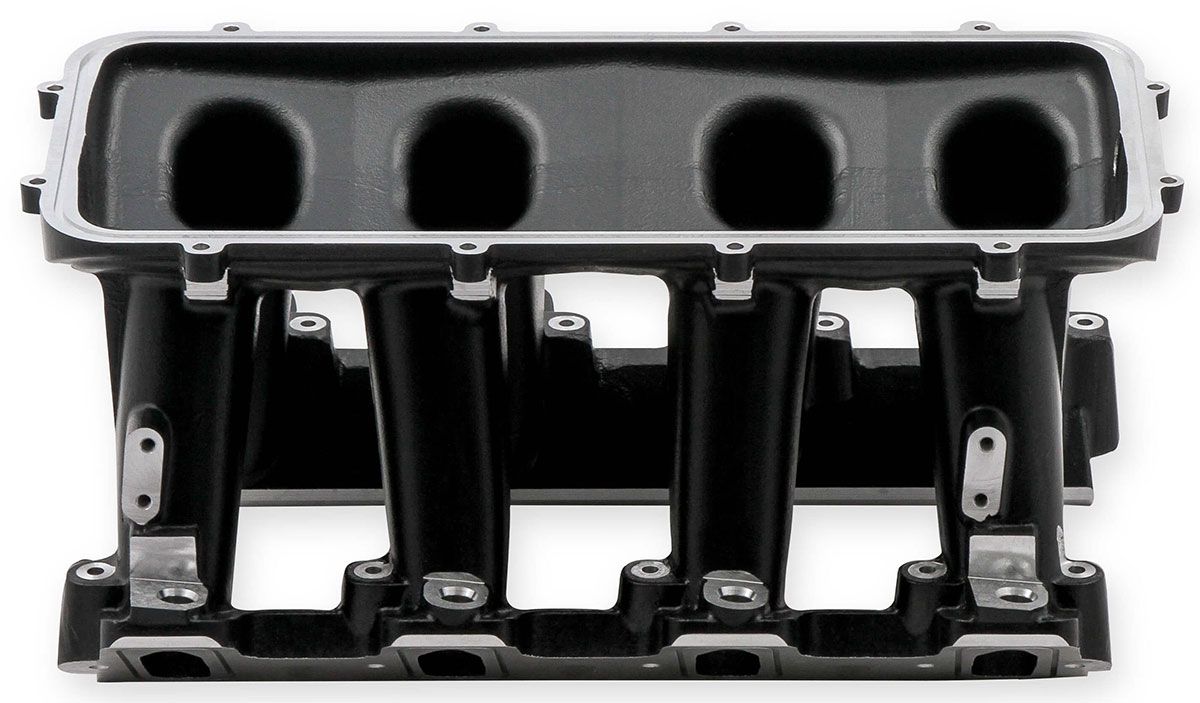 Holley LS1/LS2/LS6 Hi-Ram Intake Manifold - Black HO300-227BK