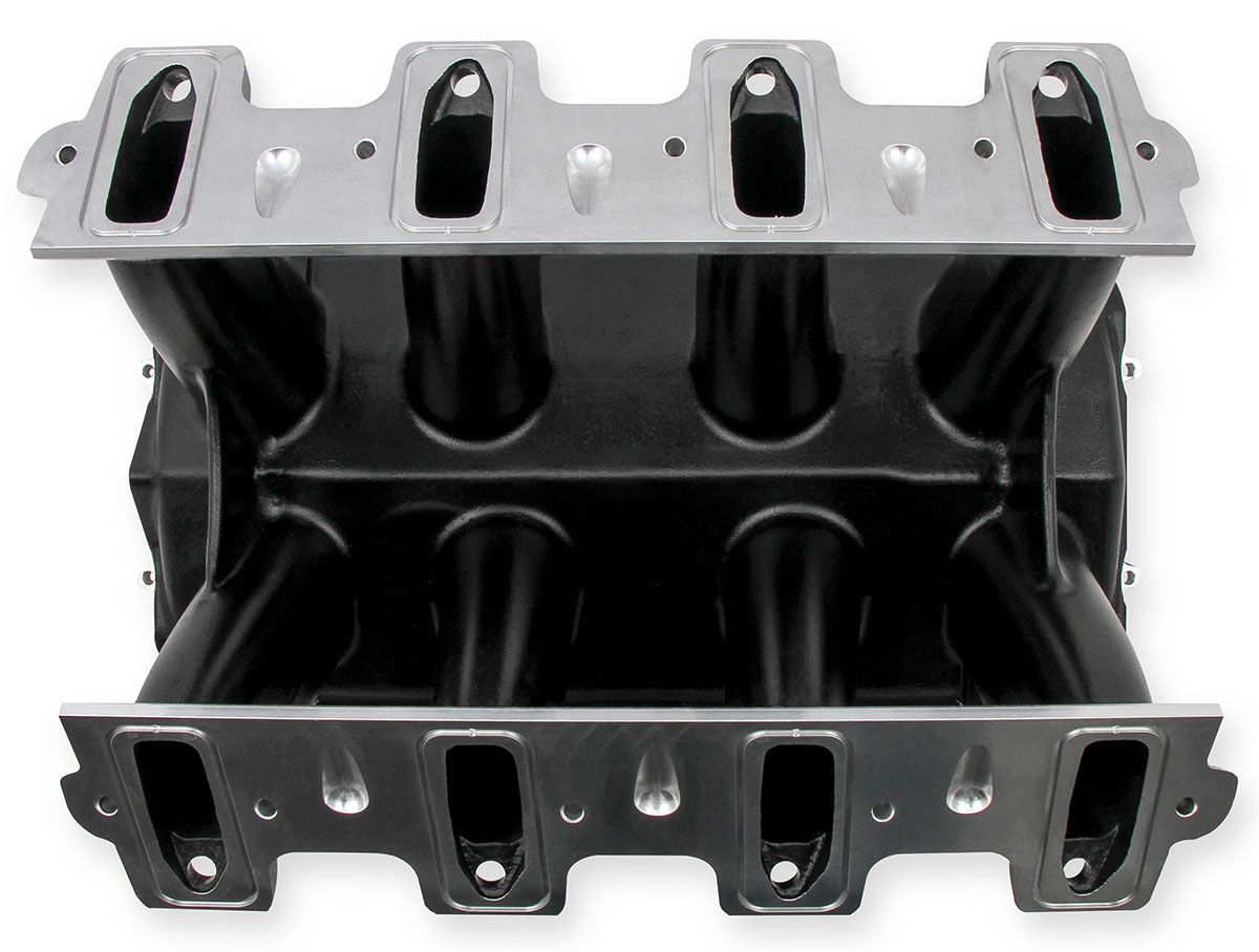 Holley LS1/LS2/LS6 Hi-Ram Intake Manifold - Black HO300-227BK