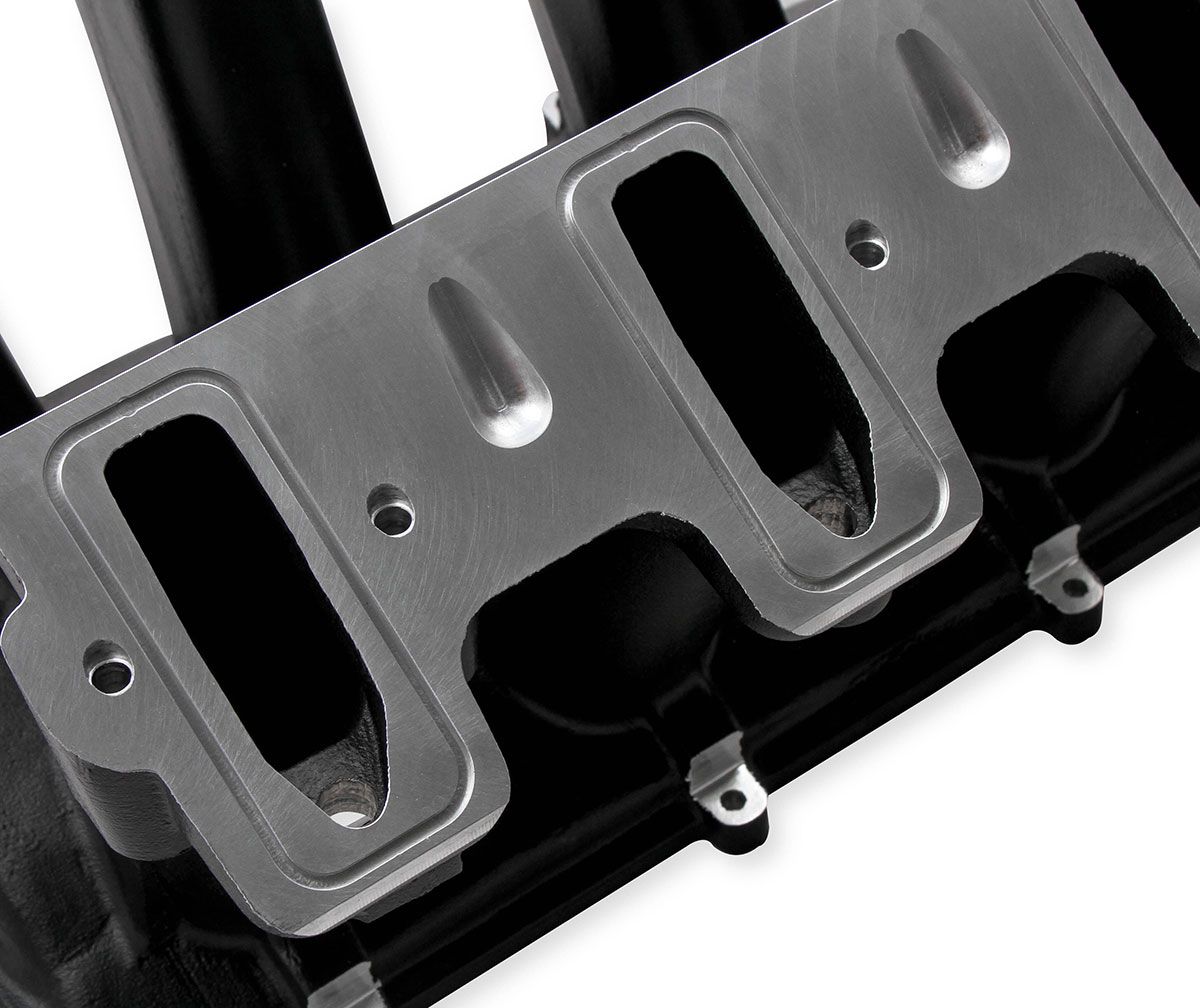 Holley LS1/LS2/LS6 Hi-Ram Intake Manifold - Black HO300-227BK