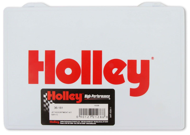 Holley Jet Assortment Kit Containing 2 Each of Sizes #64 - #99 HO36-181