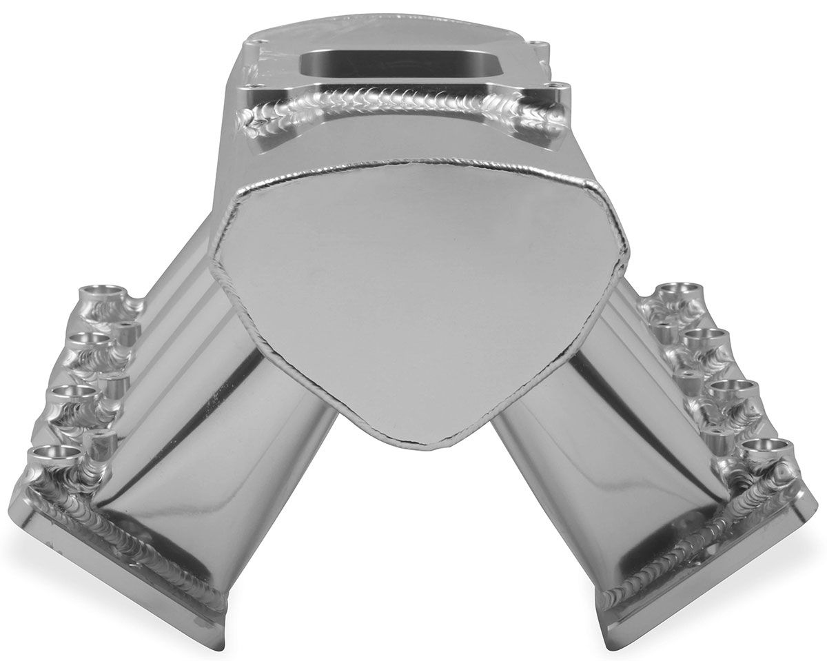 Holley Fabricated Sniper EFI Intake Manifold - Silver HO822051