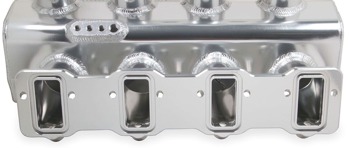 Holley Fabricated Sniper EFI Intake Manifold - Silver HO822051