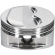 JE Pistons 350 Small Block Chevy - 23° Dome Forged Piston J182010