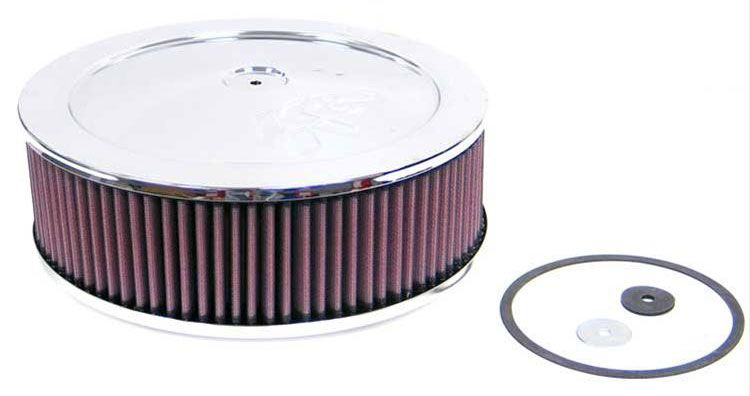 K&N K&N Chrome Custom Air Cleaner Assembly 11 x 3-1/2" KN60-1140