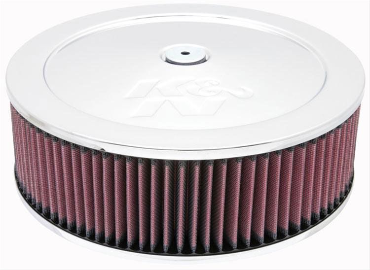 K&N K&N Chrome Custom Air Cleaner Assembly 11 x 3-1/2" KN60-1230