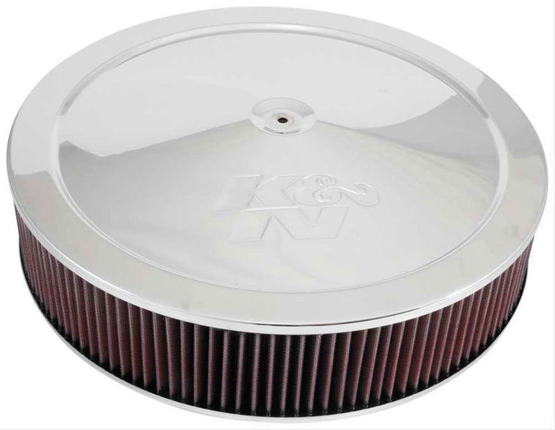 K&N K&N Chrome Custom Air Cleaner Assembly 16 x 3-1/2" KN60-1640
