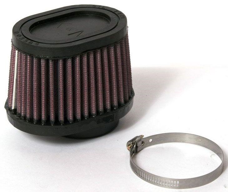 K&N K&N Universal Clamp On Filter Fits 1.75 in (44 mm) KNRC-2450