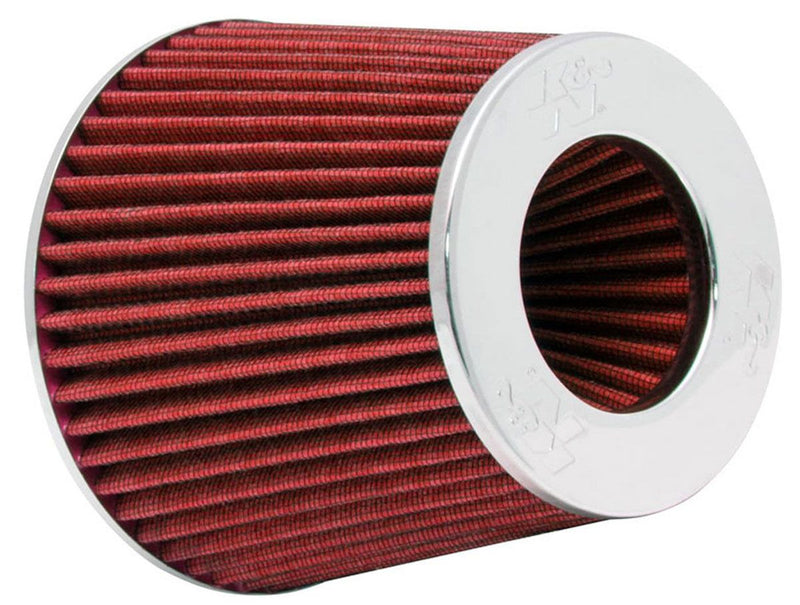 K&N K&N Universal Clamp On Filter Red Fits 4 in (102 mm) KNRG-1001RD