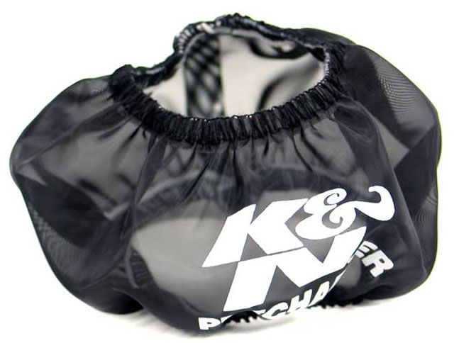 K&N K&N Replacement Motorcycle Air Filter Wrap Black KNYA-3504PK