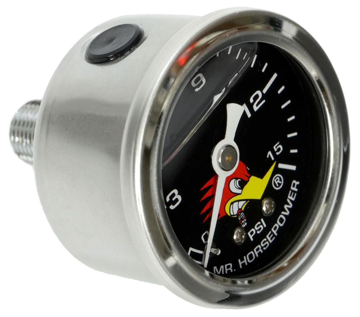 Mooneyes Clay Smith Fuel Pressure Gauge MNCSPG15LFBK