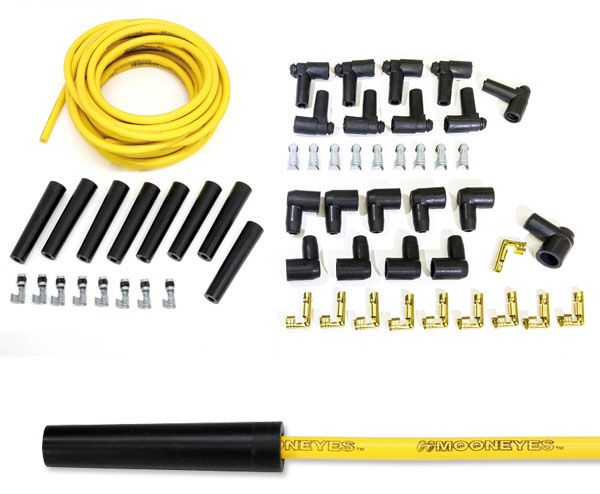 Mooneyes Yellow Universal Lead Set MNMPTA2444