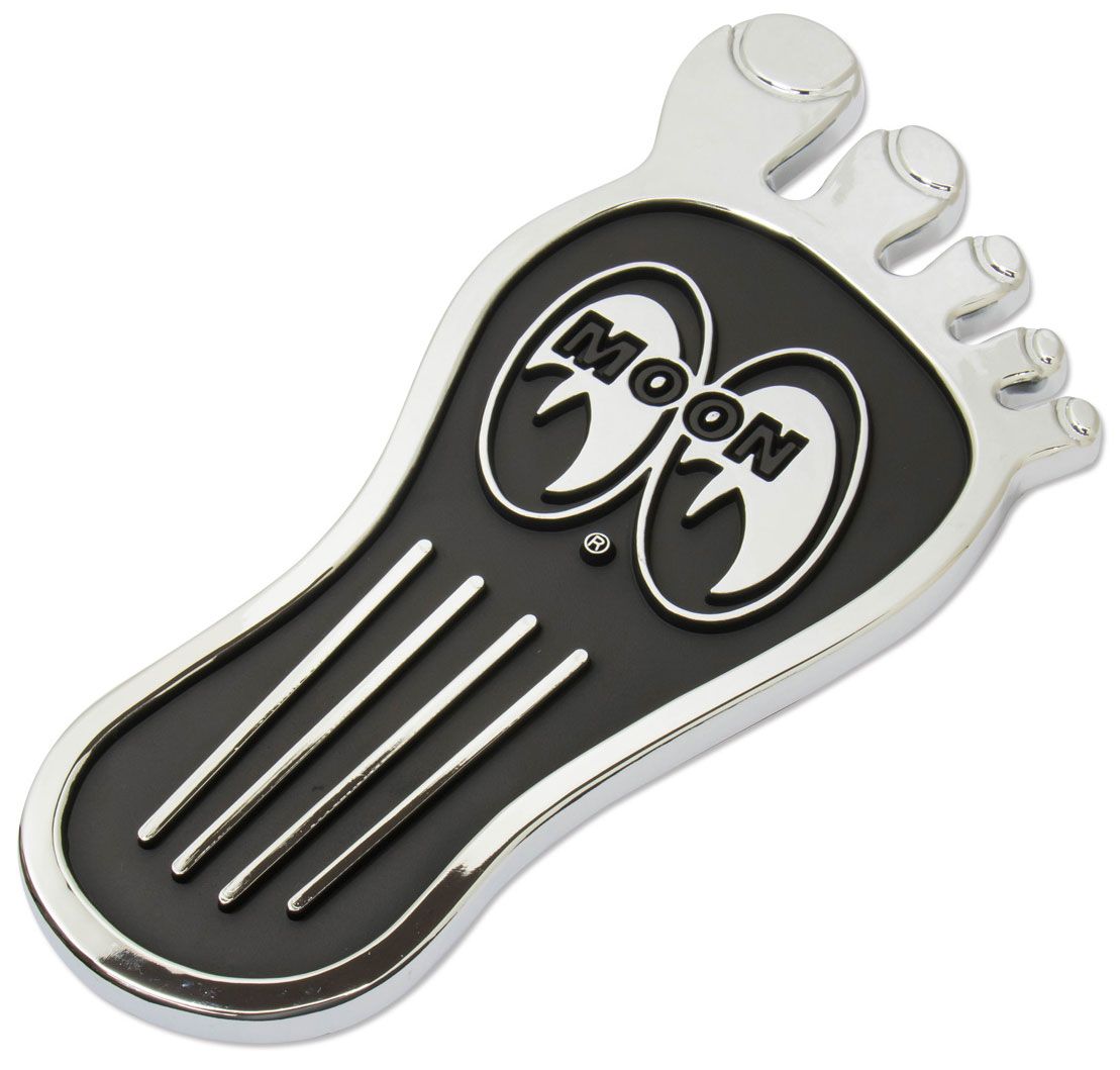 Mooneyes 7" Bare Foot Gas Pedal MNR3034L