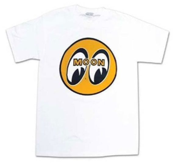 Mooneyes Original Mooneyes White T-Shirt MNTM001WHM