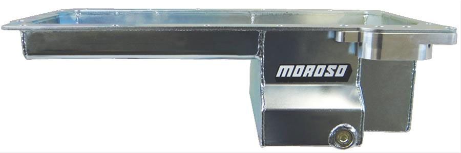 Moroso Road Race Oil Pan, Fabricated Aluminium, 6" Deep, 6.62L MO20148