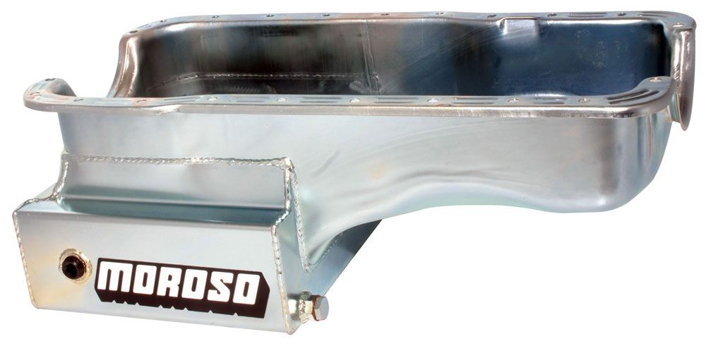 Moroso Street/Strip & Road Race Front Sump Oil Pan, 8" Deep MO20503