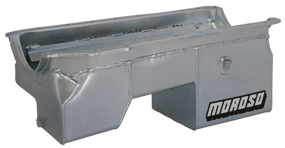 Moroso Wet Sump Oil Pan, Rear Sump, 9" Deep, 7.5L MO20530