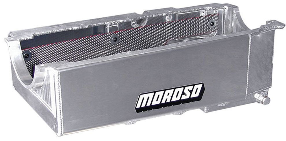 Moroso Wet Sump Oil Pan, 8" Deep for use with Internal Pickup MO21600