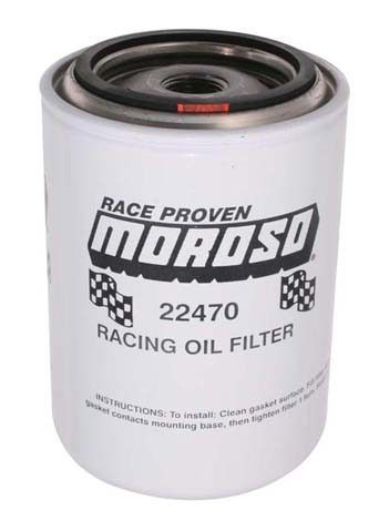 Moroso Racing Oil Filter Long Design 5-1/4" High MO22470