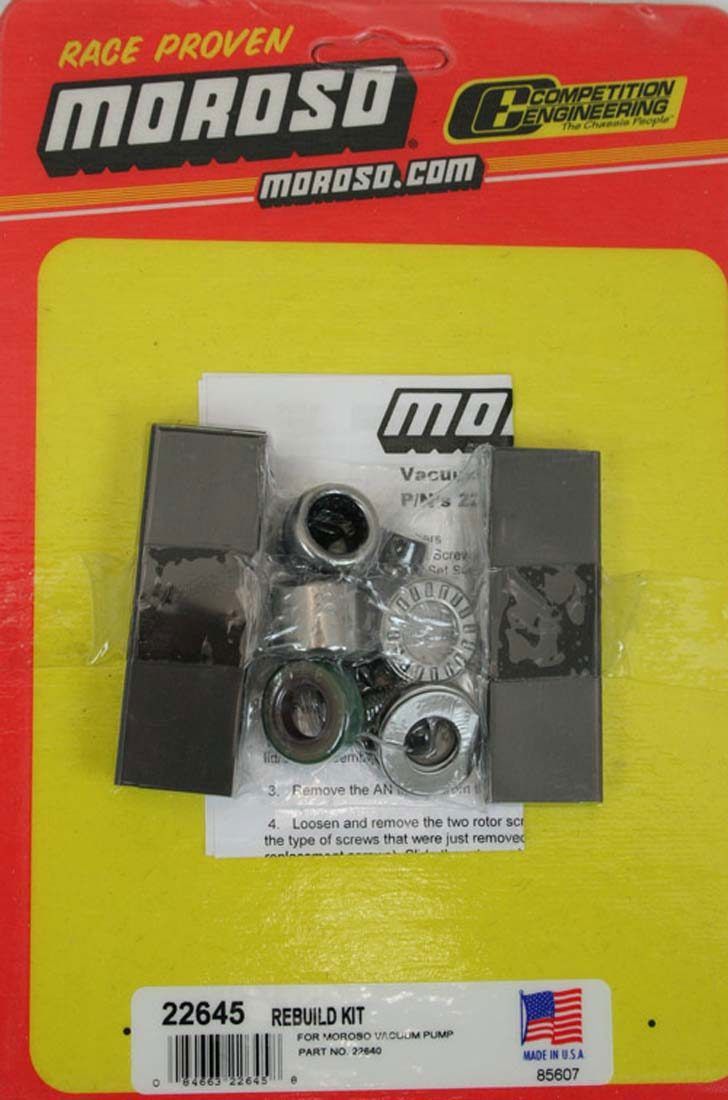 Moroso Vacuum Pump Service Kit MO22645