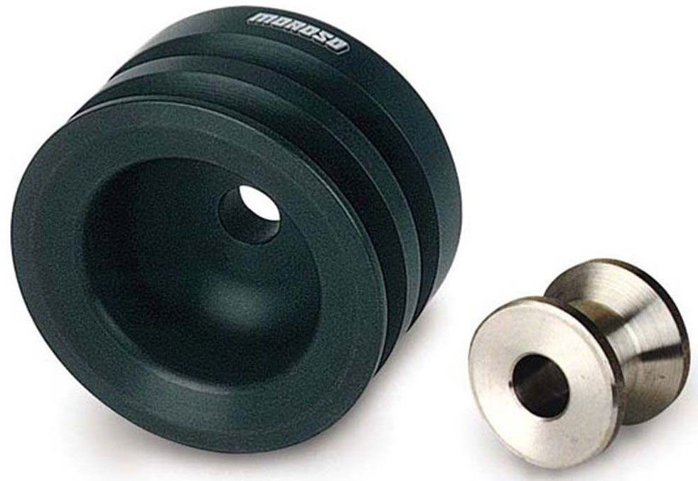 Moroso Billet Double Groove Crankshaft Pulley MO64551