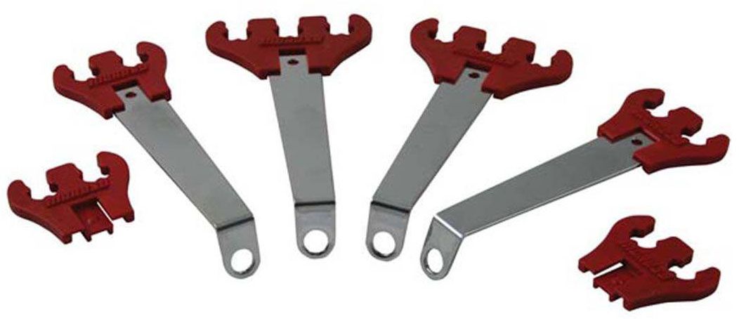 Moroso Universal Spark Plug Lead Separators, 7-9mm, Red MO72151