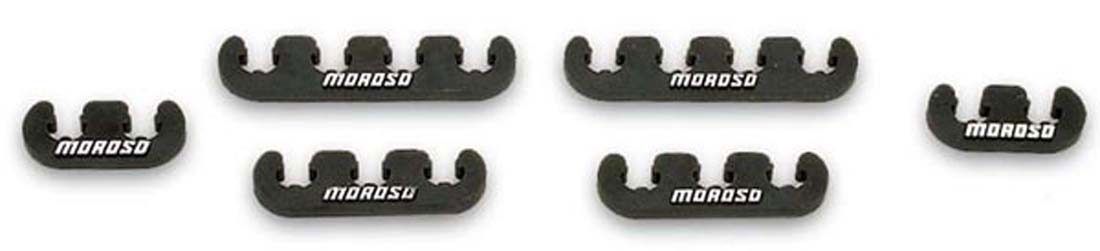 Moroso Spark Plug Lead Separators, 7-9mm, Black MO72163