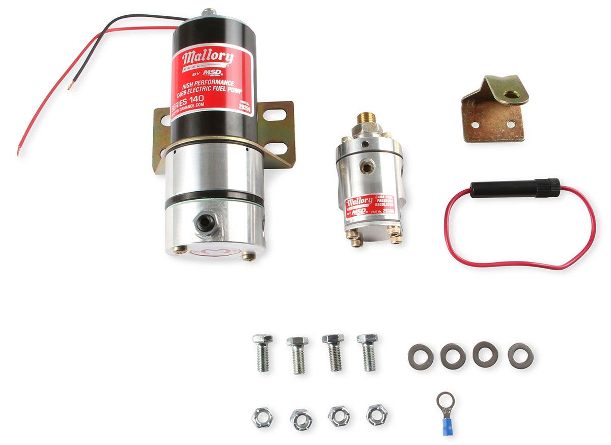 MSD Mallory 140 GPH Competition Electric Fuel Pump MSD29209