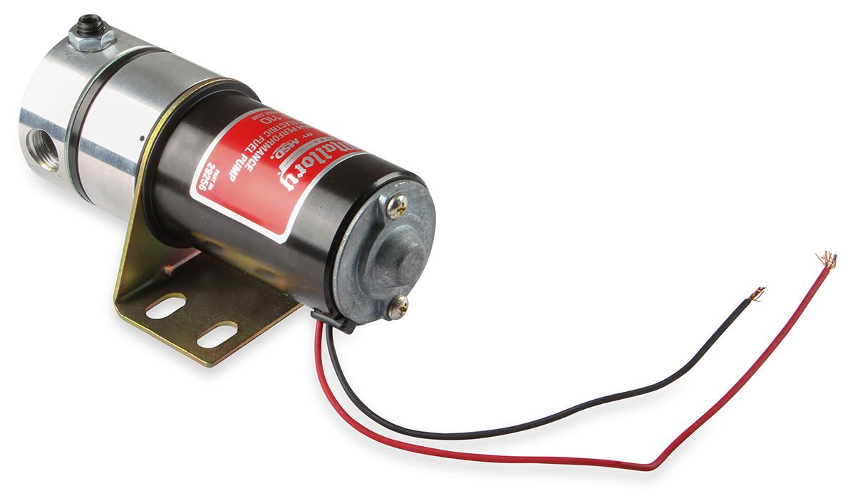 MSD Mallory 110 GPH Competition Electric Fuel Pump MSD29256