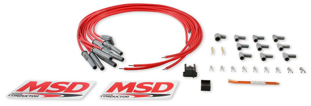 MSD Super Conductor Spark Plug Lead Set MSD31189