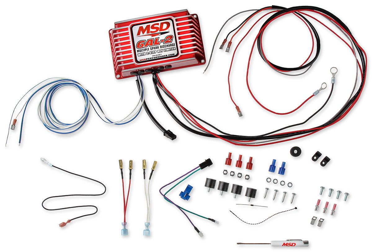 MSD 6AL-2 Ignition Control - Red MSD6421