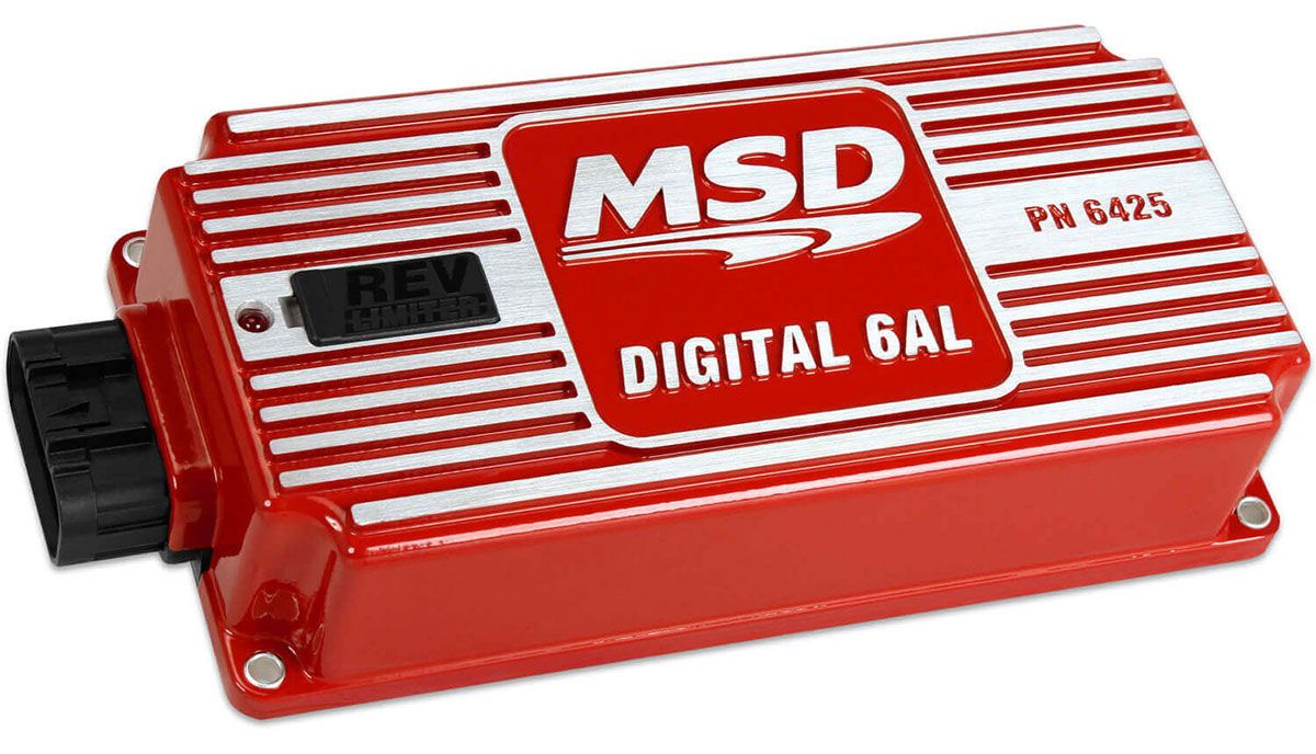 MSD 6AL Ignition Control - Red MSD6425