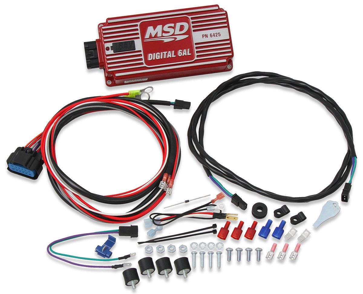 MSD 6AL Ignition Control - Red MSD6425