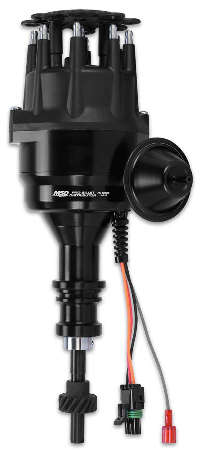 MSD Pro-Billet Ready-To-Run Distributor - Black MSD83523