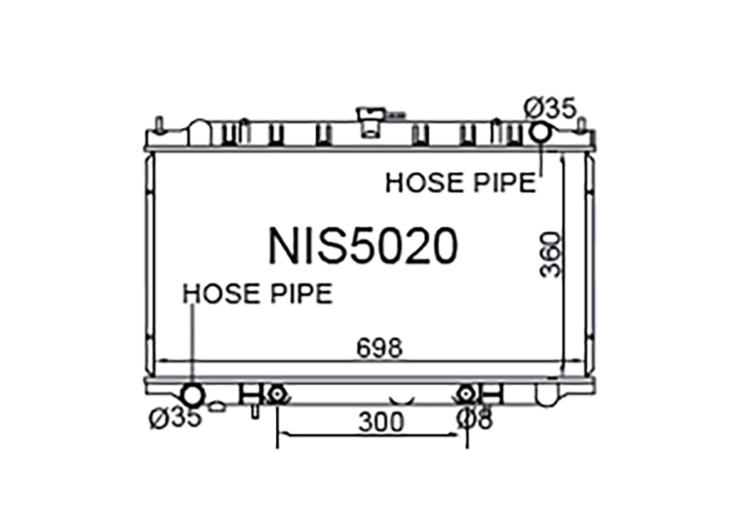 Nissan Wingroad Y11 & Bluebird U14 2.0L SR20 Petrol 1996-2005