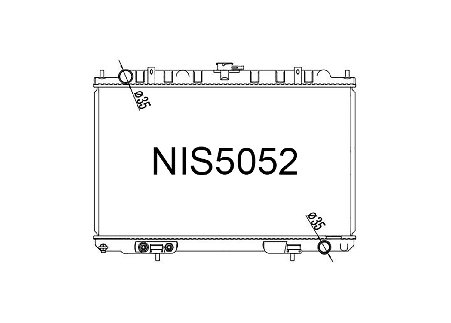 Nissan Cefiro / Maxima A33 3.0L & 3.5L Petrol 1998-2004 [Narrow Oil Cooler]