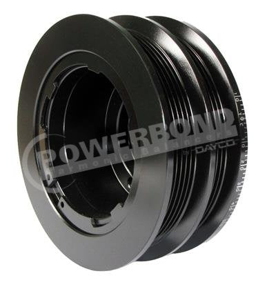 Powerbond Race Series Harmonic Balancer (Serpentine Belt) 25% Under Drive PBU1480-SS25