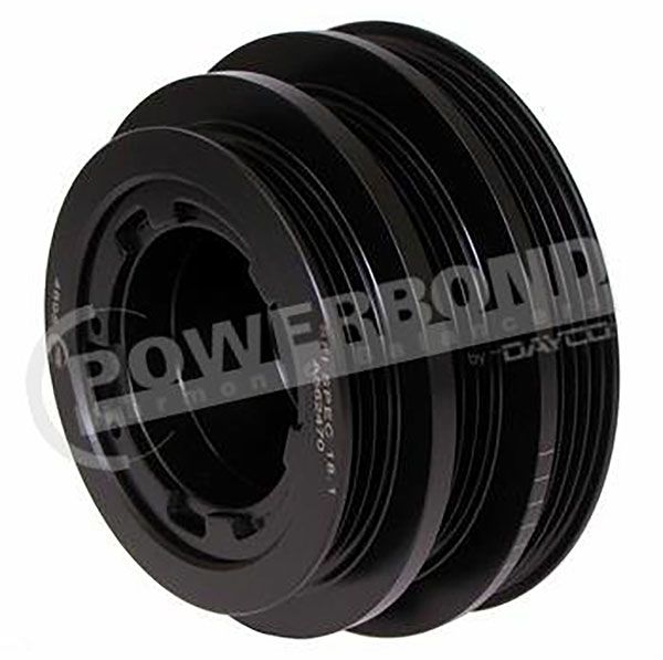 Powerbond Race Series 5.98" Harmonic Balancer 25% Under Drive PBU1504-SS20