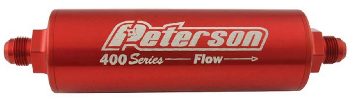 Peterson Fluid Systems 400 Series Inline Fuel Filter PFS09-0483