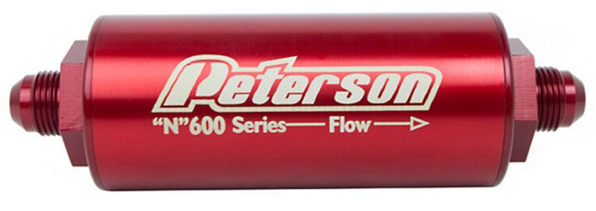 Peterson Fluid Systems 600 Series Inline Petrol/Methanol Filter PFS09-0617