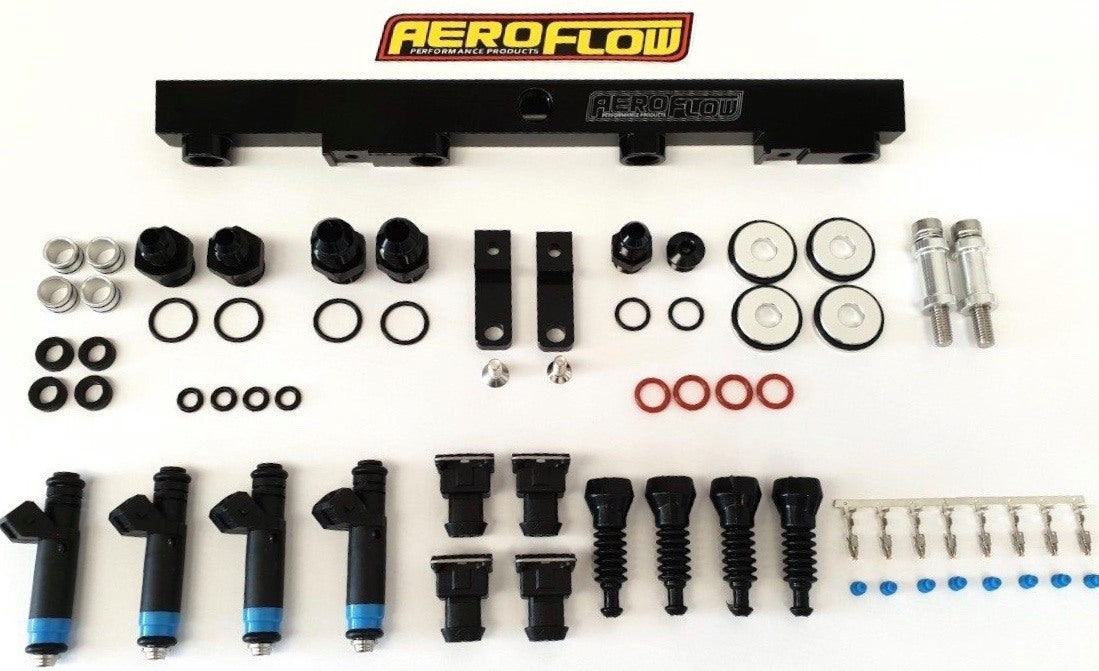 SR20 S13 1000CC Fuel Rail Kit Aeroflow x Bosch