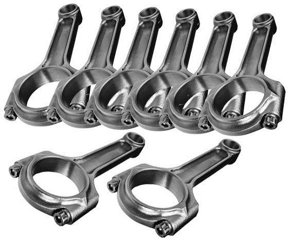 Scat Pro Stock 4340 Forged I-Beam Conrods SC2-ICR5955-912