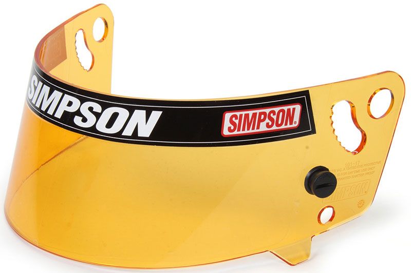 Simpson Replacement Visor - Smoke SI1012-12