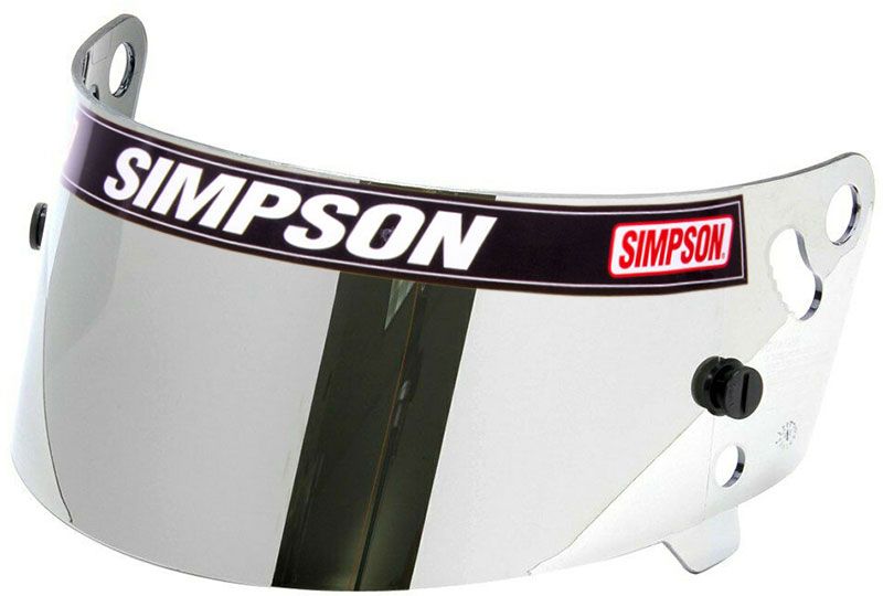 Simpson Replacement Visor - Silver SI1034-12