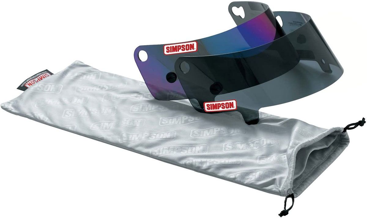 Simpson Dual Helmet Visor/Shield Storage Bag SI23900