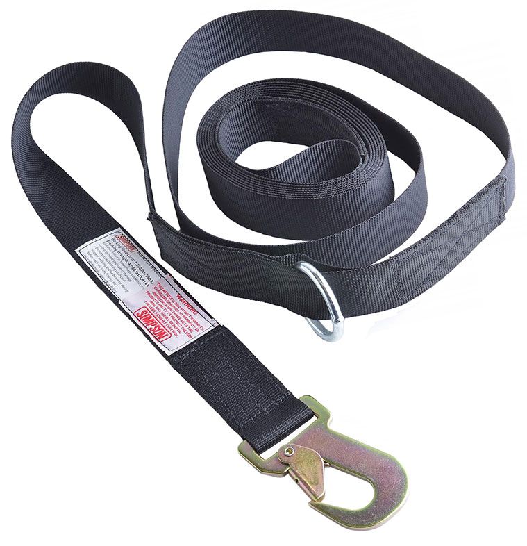 Simpson 15 Feet Tow Strap SI35008