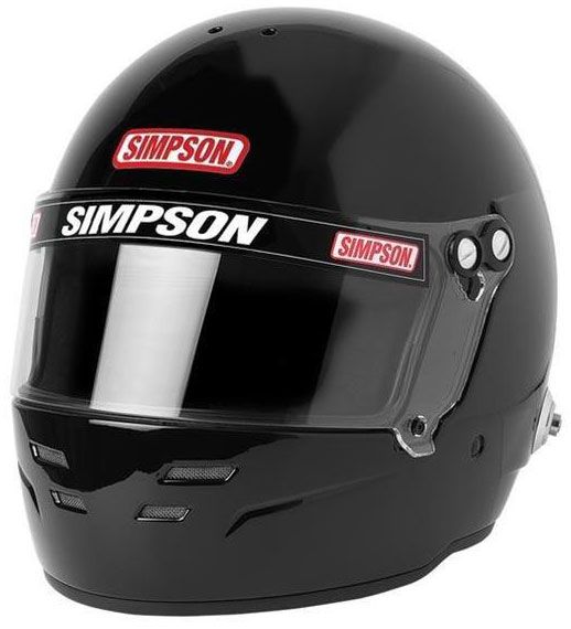 Simpson Viper SA2020 Helmet, Black SI7100052