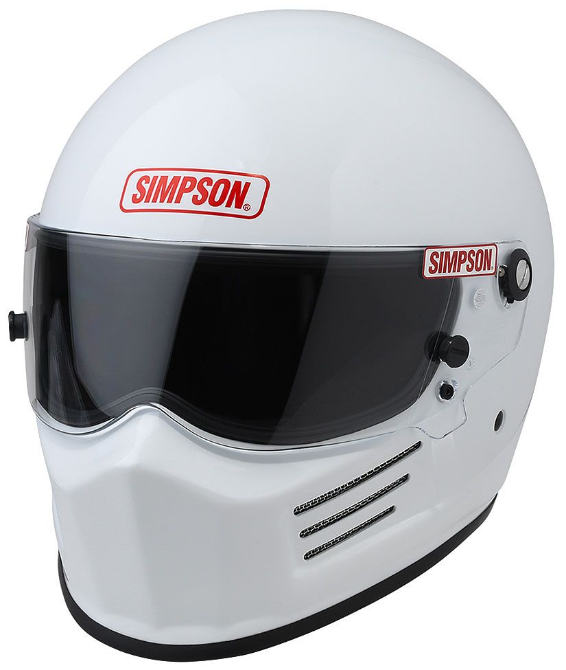 Simpson Bandit SA2020 Helmet, White SI7200041