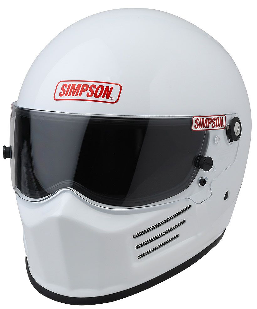 Simpson Bandit SA2020 Helmet, White SI7200051