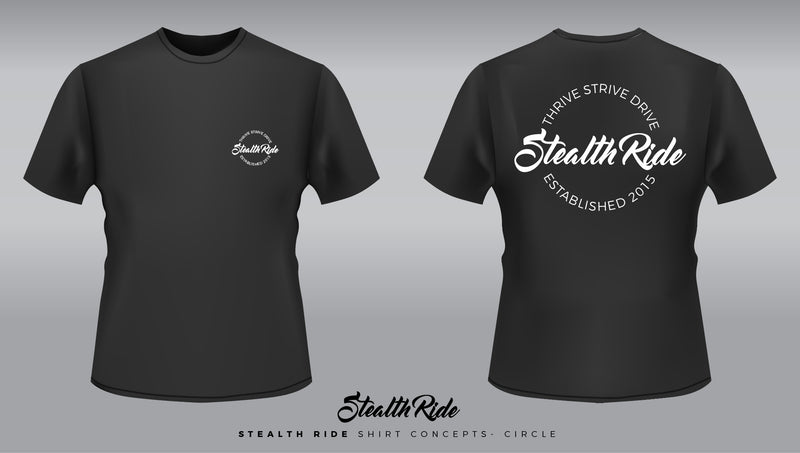 Stealth Ride - Circle Logo Tshirt
